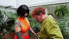 Bilma the horny latina nympho rides cock in cowgirl then swallows cum after deepthroat action.