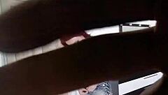 Redhead teen Lacy Lennon drops to knees for sloppy blowjob before riding cock in wild group orgy