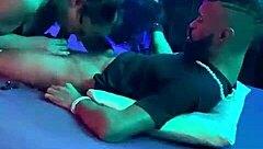 damn that married latina is loving every inch of that big black guy's cock in her ass