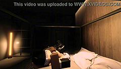 that whore begged for my big black cock and got rough creampie thrusting in her big tits