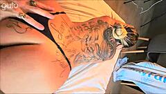 New Updates Suellen Barrar - Big Round Perfect Ass With Amazing Back Tattoo On Doggystyle!  