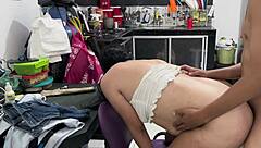 I punish Colombian milf babes with hard dildo fucking and deepthroat cumshots after party 😈🍆💦