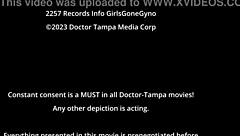 Hey, check out Angel Santana's wild 2022 checkup with latex gloves, tickling feet, and gaping fun in the hospital! 😏