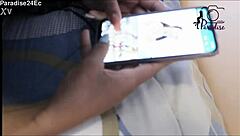 Fiery latina Nahomi from Venezuela unleashes squirting passion in her big ass pussy adventure part one.