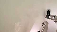 Hey, ever tried a POV public shower blowjob behind the scenes with a hot curvy wife and her big natural tits?