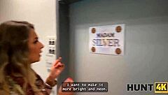 Hunter Spots Sexy Czech Chick Outdoors And Fucks Her In Fortune-Telling Salon