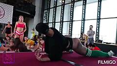 Tina twerks with energy