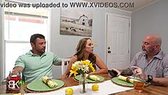 Horny Stepmom Swallows Big Cock While Licking Pussy in Cheating Affair