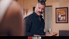 hey this kinky stepdad is rough fucking his girl so hard