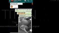 Latina amateur with big tits gives deepthroat blowjob on monster cock after losing bet.