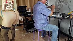 office domination boss fucks secretary pussy and mouth blowjob compilation in office