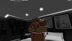 Girlfriend Delivers Intense Bedroom Cock Action