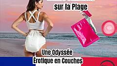 diaper lover experiences sensual hypnosis trance on the beach in this erotic odyssey