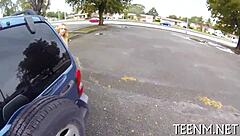 Paperstreet features teen lucy tyler used for hardcore money on the street with titan