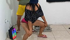 Acrobatic Latina Milf Watches And Seduces Guy In Gym For Homemade Doggystyle Bent Over Fantasy