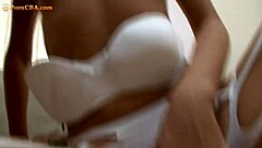 busty teen 18+ girl in stockings and heels gets fucked passionately with blowjob in this cute couple encounter