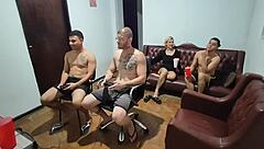 Friends Planned Video Game Night But Ended In Bareback Anal With Big Cock?