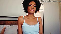 Bratty Black Stepsis Addis Fouche Craves Huge Cock in Homemade Missionary and Doggystyle Action