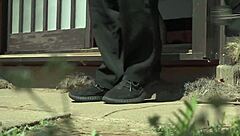 Japanese Wife Boldly Cheats with Farmer in Creampie Cuckold Affair on Ranch