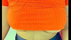 inviting hot young babe over for movie leads to pounding her pussy and cumming on slutty face