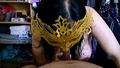 Pregnant Glory Gives Paco an Incredible Blowjob You Can't Miss!