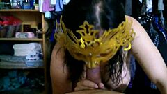 Pregnant Glory Gives Paco an Incredible Blowjob You Can't Miss!