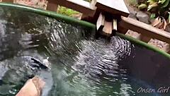 Sakura Enjoys Steamy Hot Springs Adventure With Nacchi