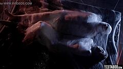 couple abducted by aliens for intense galactic sex show with rough doggystyle fucking