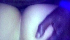 she subtly takes huge monster cock deep in tight ass