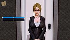 Detailed exploration of scenarios and characters in the game Harem Hotel episode 18