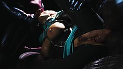 kenzie taylor appears in intense parody scene from captain marvel xxx with tits and ass