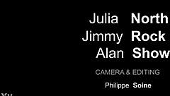 Emotional i feel so overwhelmed as julia north takes submissive slut role in intense threesome with monster cock pounding and cum in mouth