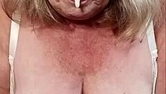 Bold Dawnskye1962 Dominates with Intense Pegging Action Using Big Dildo on Cute Guy in Retro Roleplay Fetish Scene