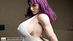 Uloversdoll Shemale Doll Plays With Dildo In Ladyboy Action For Intense Toy Fun And Pleasure