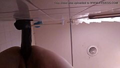 Watch me riding this huge dildo to explosive cum while masturbating wildly!