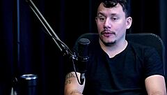 Hey, this sexy teen redhead couple explores casting and fetish fun outdoors in see-through outfits with toys!