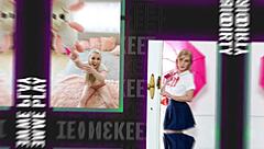 Raw Tiny teen plays with enormous dildo