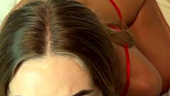 Emotional I Feel So Betrayed Yet Aroused Catching My Girlfriend Masturbating Leading to Rough Fucking and Cum on Her Face and Tits