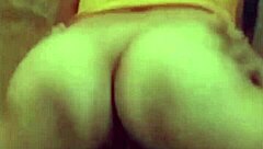 Solo anal session with intense pleasure