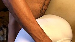 Damn, this cheap ebony bbw slut, bend over so we can bang your big ass doggystyle in group until huge cumloads cover it!