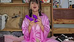 Raw Unboxing Dragon Thrusting Dildos and New Vibrators - Exotiqfox Solo Gooner Girl Sex Toy Unboxing with Moaning Orgasm