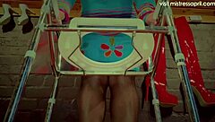 What Happens When Dominatrix Mistress April Uses Her Bound Ebony Slave in Berlin Bondage Play