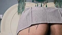 Descriptive Danabarzagli Recalls Her Past Moments of Intense Heat with Sexy Solo Masturbation