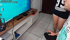 Housewife Seduces Technician With Curvy Brazilian Body Banging Rough Doggystyle While Husband Away