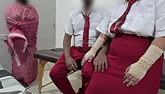 students engage in wild sex as teacher watches closely in classroom