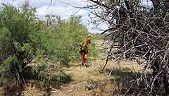 Who knew this shy aboriginal could dance so wildly in costume!