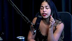 Intriguing USA casting interview with Gaby Oliveira sharing wild experiences from anal to gangbang adventures