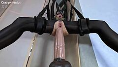 Oh, that enormous horse dildo!