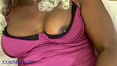 amateaur homemade threesome mmf fuck horny black girlfriend bent over in bedroom