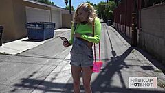 Blonde Slut Carolina Sweets Rides Big Cock In Doggystyle With Anal Fingering And Squirting